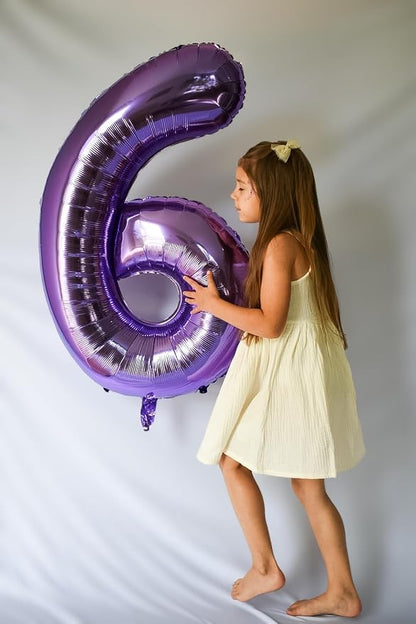 29 Balloon 40 inch Purple Number Balloons - Image 2