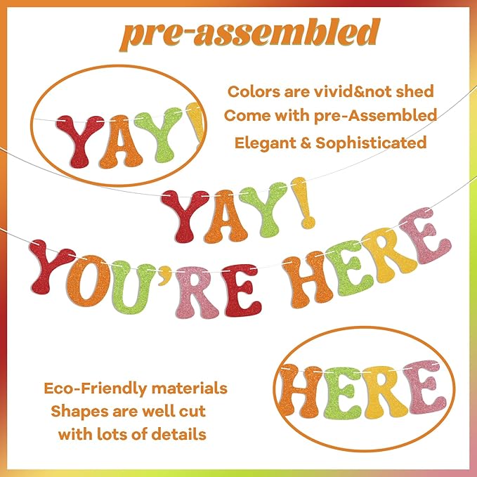 Yay！You're Here Banner - Image 3