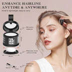 Hairline Shadow Powder, White, Root Touch Up Powder for Instantly Gray Hair Cover Up, Women Color Root Coverage for Thinning Grey, Mens Roots Concealer for Hair Loss Beard Line, #8