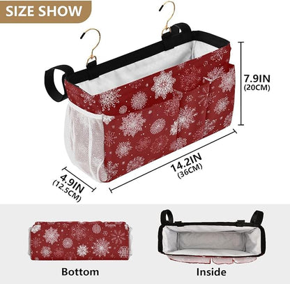 Bedside Caddy Hanging Bunk Bed Caddy Bed Organizer Hanging Pocket - Image 4