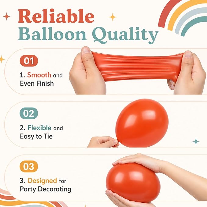 Retro Rainbow Balloons - Image 3