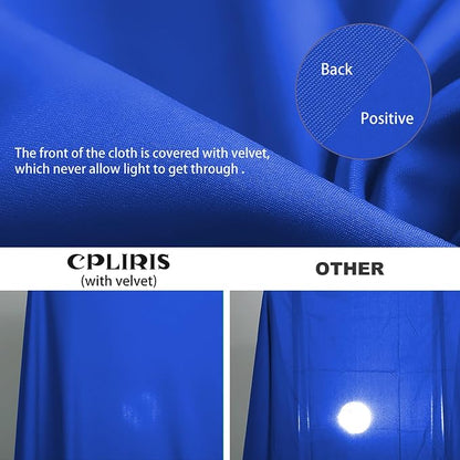 10x12ft Royal Blue Screen Backdrop - Image 2