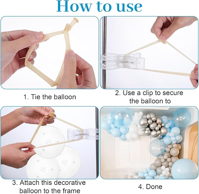 20PCS Large Balloon Arch Clips - Image 3