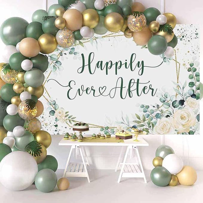 Mocsicka Happily Ever After Backdrop Banner - Image 3