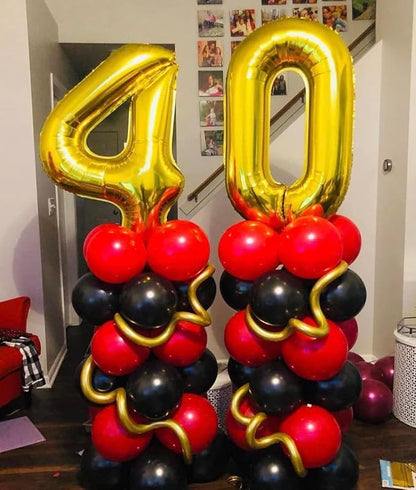 Gold 50 Balloon - Image 7