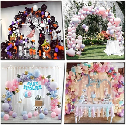 Balloon Arch Stand Kit, 2IN1 Metal Balloon Column Arch - Image 5