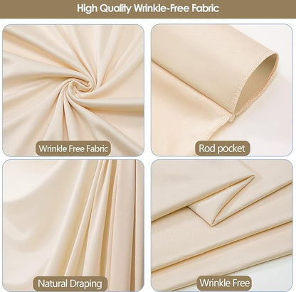 10x10ft Wrinkle Free Backdrop Curtain - Image 5