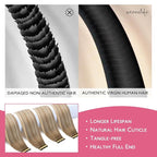 WENNALIFE Tape in Hair Extensions Human Hair Balayage Dirty Blonde with Platinum Ends Tape in Extensions, 10pcs 30g 26 inch Remy Invisible Tape Ins Straight Colored Soft Refill Set