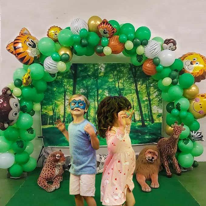 Green Balloon 110pcs, 12 Inch Thickened Latex Party Balloons Helium Bright Color - Image 6