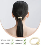 9PCS Hair Bracelets for Women Elastic Bracelets Hair Ties No Damage Hair Bands for Girls Silk Scrunchies Thick Thin Long Curly Hair Accessories for Women