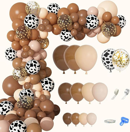 170Pcs Cowboy Balloon Garland Arch Kit - Image 8