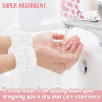 Face Wash Set - Microfiber Headband, Wristbands with Holder for Face Washing and Absorbent Spa Experience