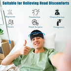 Cold Cap for Chemotherapy Patients, Chemo Care Package for Women and Men, Migraine Ice Cap, Ice Hats for Migraines, Head Cooling Pack for Headache, Cooling Hat for Stress Relief