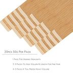 WENNALIFE Tape in Hair Extensions Human Hair, 20pcs 50g 16 inch Strawberry Blonde Remy Hair Extensions Straight Human Hair Tape in Extensions Skin Weft Tape Extensions Human Hair