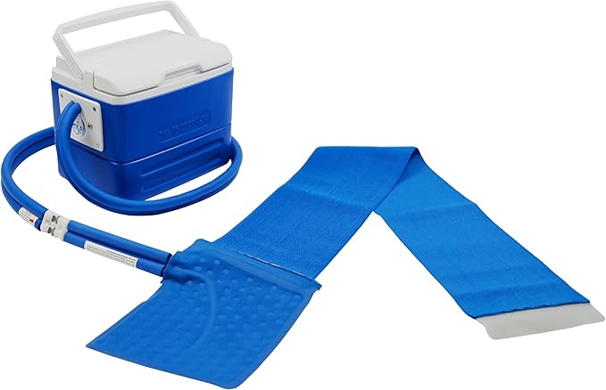 Polar Active Ice 3.0 Cold Therapy Ice Machine System with Programmable Timer, Back and Hip Compression Pad, Lightweight 9 Quart Cooler, Quiet Pump, Strong Cryotherapy Pain Relief Treatment