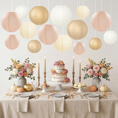 15 Pcs Boho Paper Lanterns - Image 6
