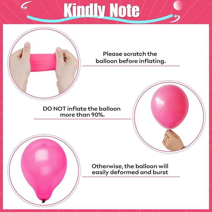HILAVO Pink and Purple Balloons - Image 9