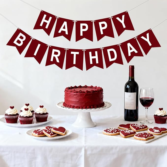 Happy Birthday Banner Birthday Party Banner NO DIY Happy Birthday Sign | - Image 4