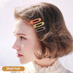 Small Flat Hair Clips for Women Lay Down Clips for Thin Hair Accessories 2.16 Inch pack