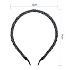 MTLEE 6 Pieces Beaded Headbands for Women Sparkly Crystal Beaded Hair Hoop Hairbands Multiple Color Hair Accessories Head Bands Christmas Gift(Classic Colors)