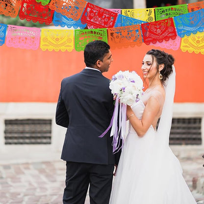 TaoBary 6 Pcs Papel Picado Mexican Wedding Cielito Lindo Party Decor 118 Feet - Image 4