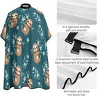 Hairdresser Cape with Neck Clasp for Coloring/Perming/Styling
