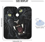ALAZA Roaring Panther Barber Cape for Men Women, Waterproof Haircut Apron Beard Shaving Bib Hair Cutting Cloth 55 x 65 Inch