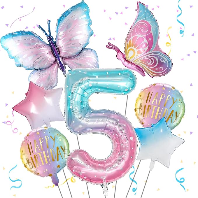 Butterfly Balloons by Isndare