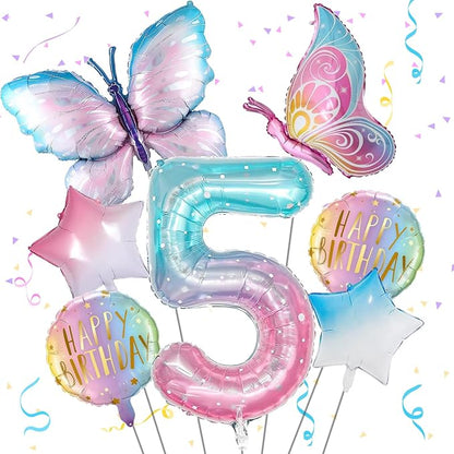 Butterfly Balloons by Isndare