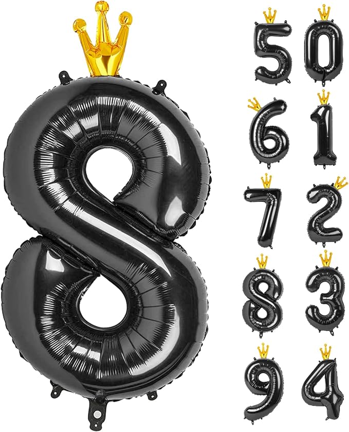 Black 8 Balloon by IWERP