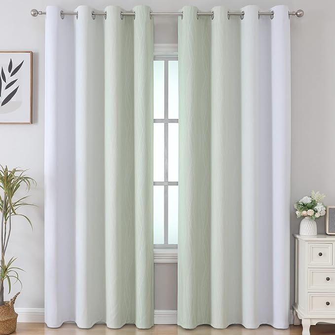 Blackout Curtains 102 Inches Long 2 Panels - Image 2