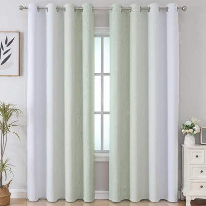 Blackout Curtains 102 Inches Long 2 Panels - Image 2
