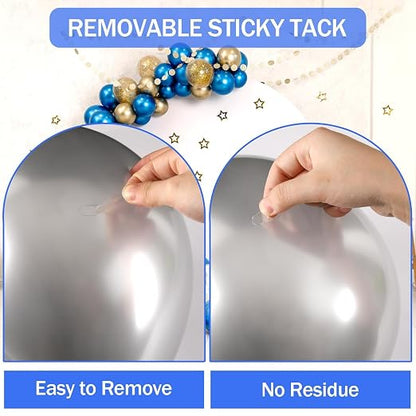 JANYUN 560 Pcs Adhesive Sticky Dots, Mounting Putty Clear Sticky Tack Tape | - Image 5