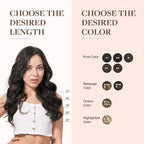 GOO GOO Clip in Hair Extensions Real Human Hair, Remy Human Hair Extensions Clip ins for Women, Natural Human Hair, 24inch 120g 7Pcs, 2 Dark Brown