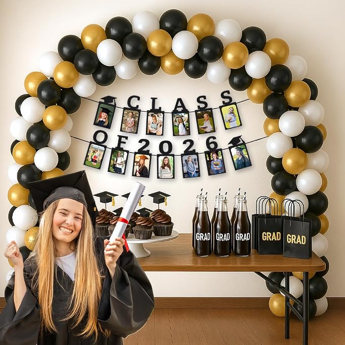 Class of 2026 Graduation Photo Banner | Graduation Decorations 2026 | Class of - Image 7
