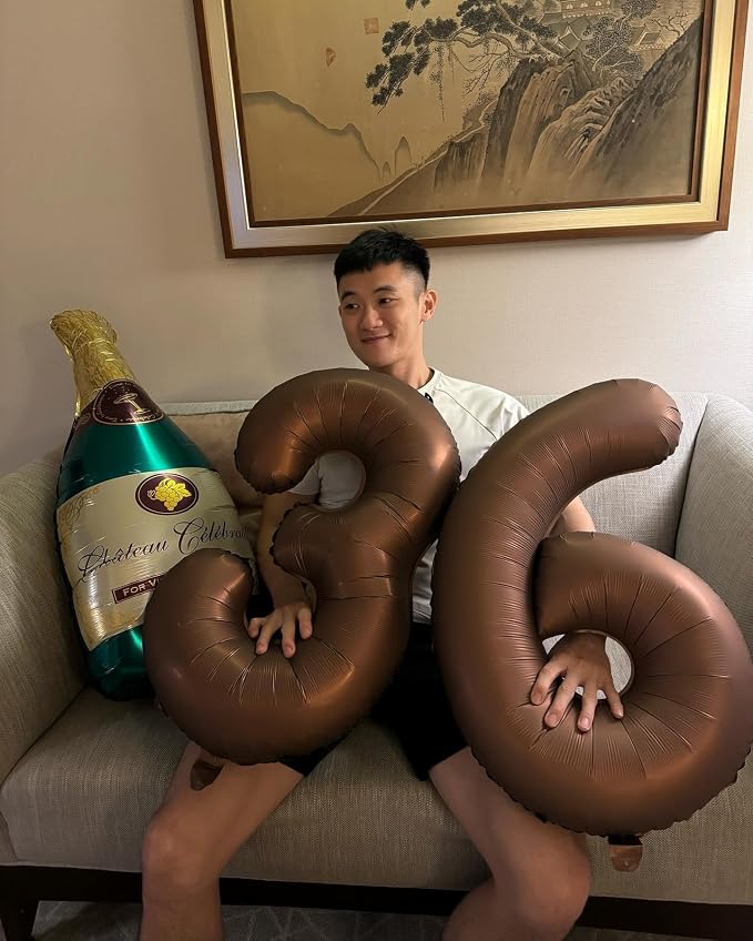 Brown 6 Balloon - Image 9