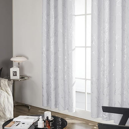 Deconovo Living Room Curtains 54 Inches Long, Thermal Insulated, Room Darkening - Image 5