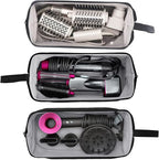 Portable Carrying Case for Dyson Airwrap Styler/Shark Flexstyle and Supersonic Hair Dryer - Waterproof, Anti-Scratch, Dustproof Organizer Storage Bag (Black)