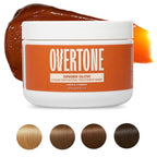 Overtone Semi Permanent Hair Color Conditioner, Ginger Glow, 8 oz, Nourishing, Damage-Free, Color Depositing Mask for All Hair Types with Shea Butter & Coconut Oil, Vegan & Cruelty-Free