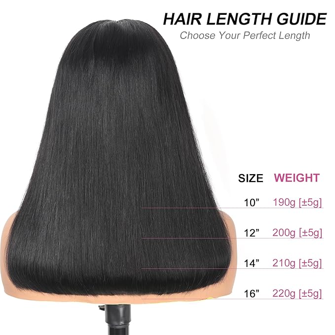 210% Density Lace Frontal Bob Wig Human Hair 12A Brazilian Virgin 9x6 Glueless Wigs Human Hair Pre Plucked Pre Cut HD Transparent Lace Wigs 14 Inch