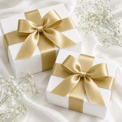 KINGLAKE Gold Satin Ribbon - Image 4