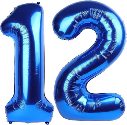 Navy Blue 12 Balloon by IWERP
