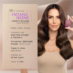 Hair Thickening Serum - Hair Density Serum Builder for Women Made in USA 30ml - Clinically Proven Scalp Treatment Non-Greasy - Biotin, Argan, Caffeine & Pea Peptides - Thinning, Fine or Damaged Growth