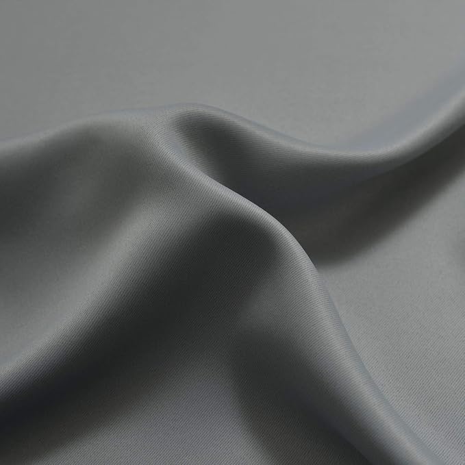 Yakamok Ombre Curtains Grey and Greyish White - Image 8