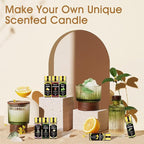 Essential Oil Set 64 Pack -Aromatherapy Essential Oils Kit-Fragrance Oils Perfect for Diffuser, Humidifier, Massage,Soap, Skin & Hair Care, Candle Scented Oil (0.17oz)