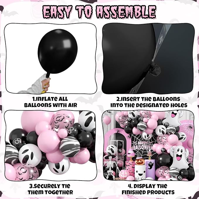 Halloween Balloon Arch Kit, decorations - Image 3