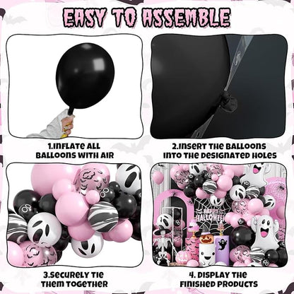 Halloween Balloon Arch Kit, decorations - Image 3