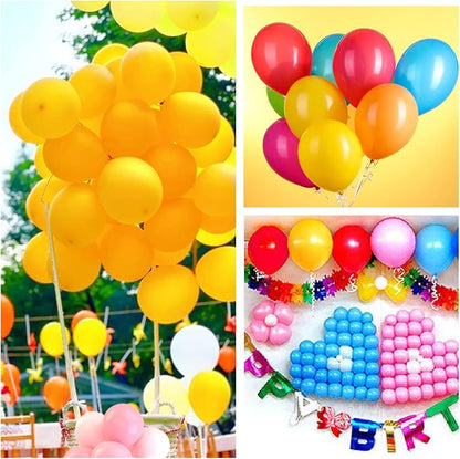 110pcs Yellow Balloons 12 Inch - Image 7
