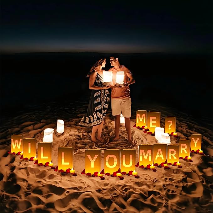 Will You Marry Me ? Light Up Letters, Include Light up Letters, - Image 5