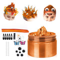 Orange Temporary Hair Color Wax Kit for teenagers,Crazy Hair Day Accessories, Gifts for Kids,Instant Hair Dye Color Wax for Party, Cosplay, Halloween, Christmas,Washable Crazy Hair Style